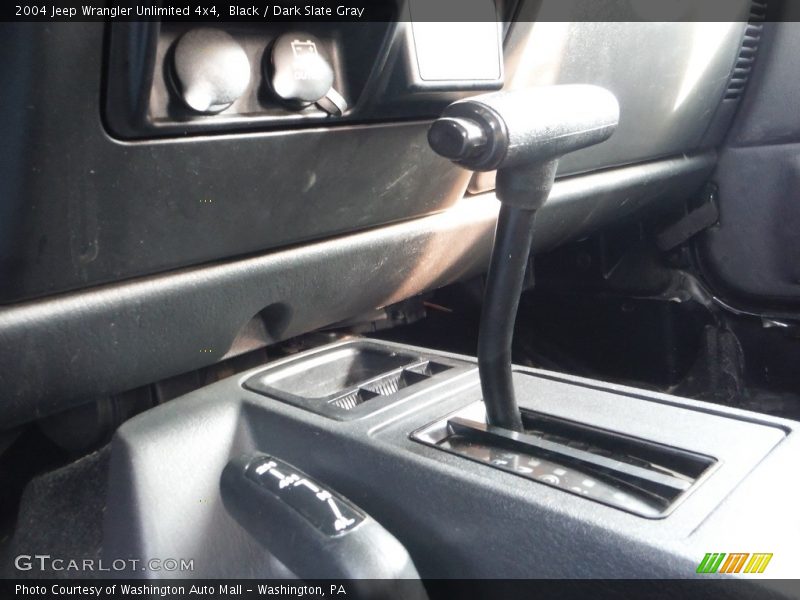 Black / Dark Slate Gray 2004 Jeep Wrangler Unlimited 4x4