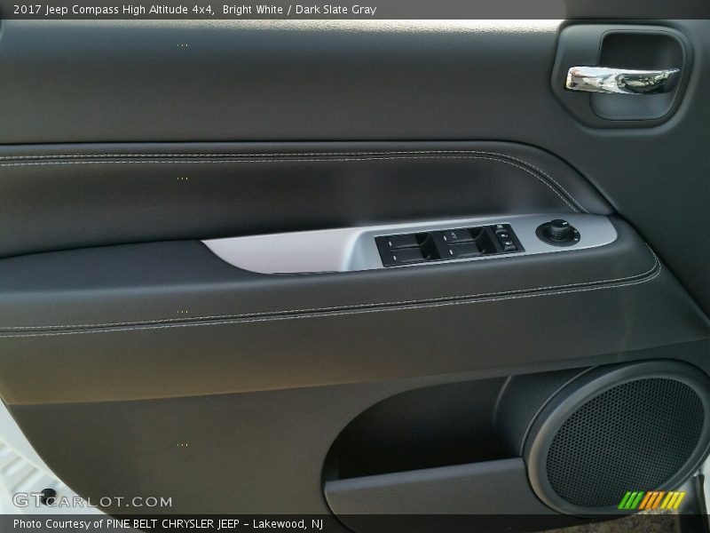 Bright White / Dark Slate Gray 2017 Jeep Compass High Altitude 4x4