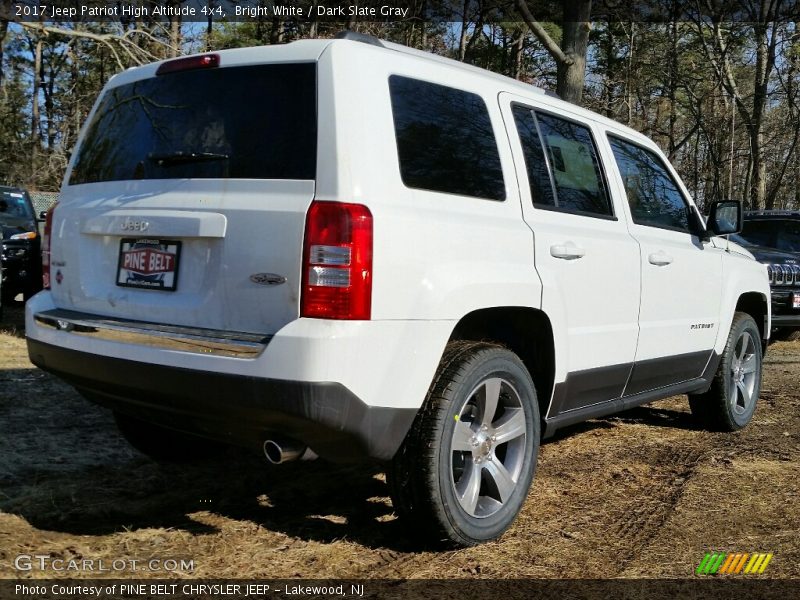 Bright White / Dark Slate Gray 2017 Jeep Patriot High Altitude 4x4