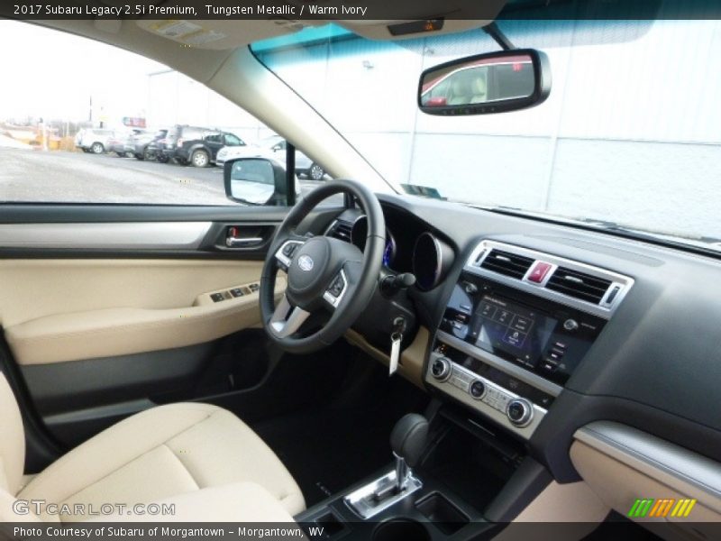 Tungsten Metallic / Warm Ivory 2017 Subaru Legacy 2.5i Premium