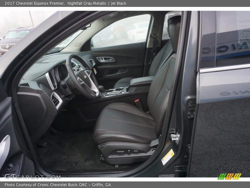 Nightfall Gray Metallic / Jet Black 2017 Chevrolet Equinox Premier