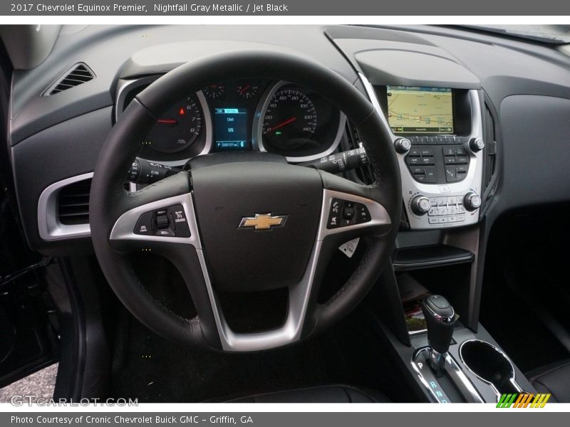 Nightfall Gray Metallic / Jet Black 2017 Chevrolet Equinox Premier