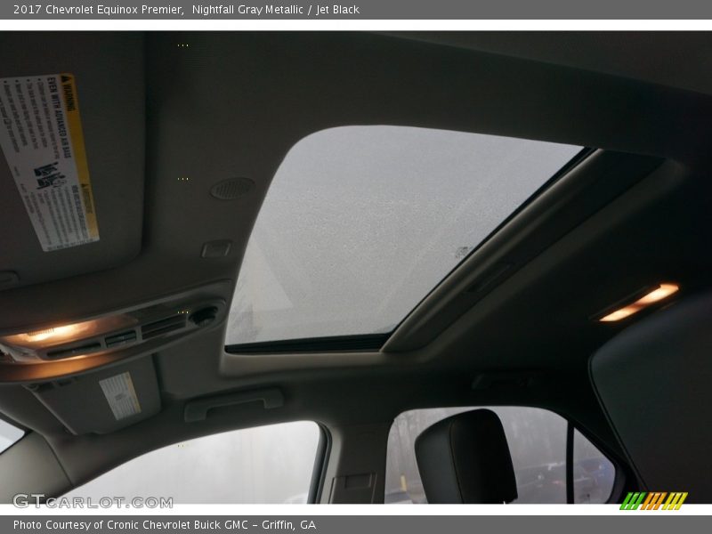 Nightfall Gray Metallic / Jet Black 2017 Chevrolet Equinox Premier