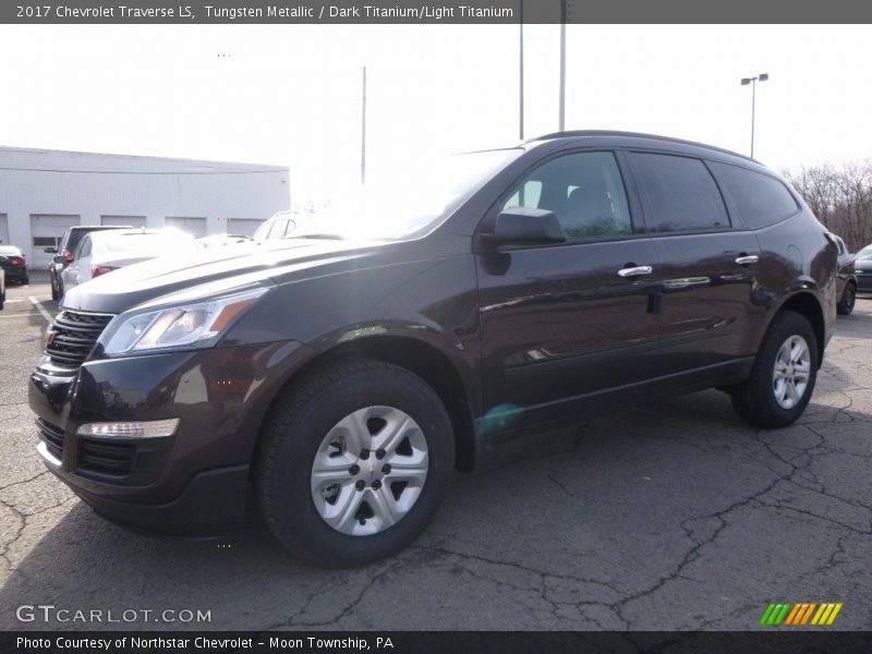 Tungsten Metallic / Dark Titanium/Light Titanium 2017 Chevrolet Traverse LS