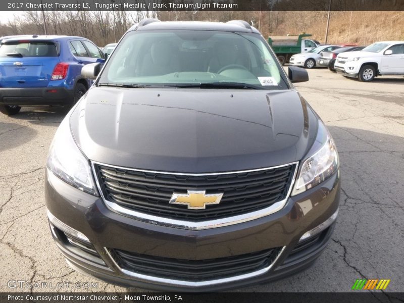 Tungsten Metallic / Dark Titanium/Light Titanium 2017 Chevrolet Traverse LS
