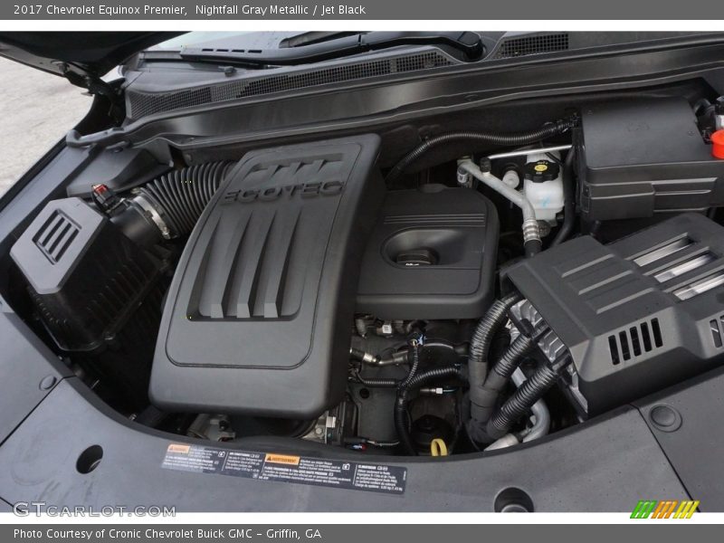 Nightfall Gray Metallic / Jet Black 2017 Chevrolet Equinox Premier
