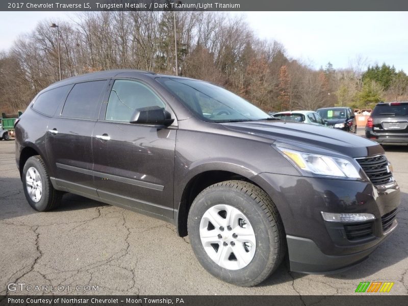Tungsten Metallic / Dark Titanium/Light Titanium 2017 Chevrolet Traverse LS