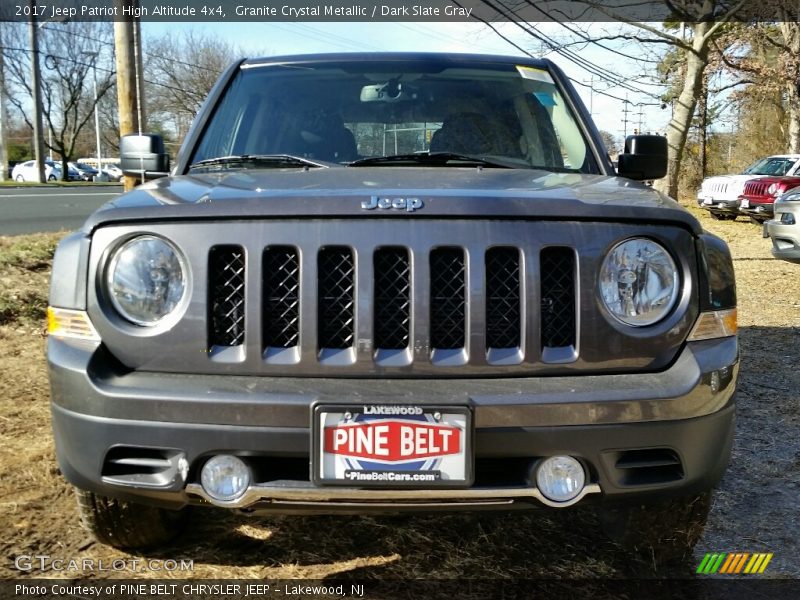 Granite Crystal Metallic / Dark Slate Gray 2017 Jeep Patriot High Altitude 4x4
