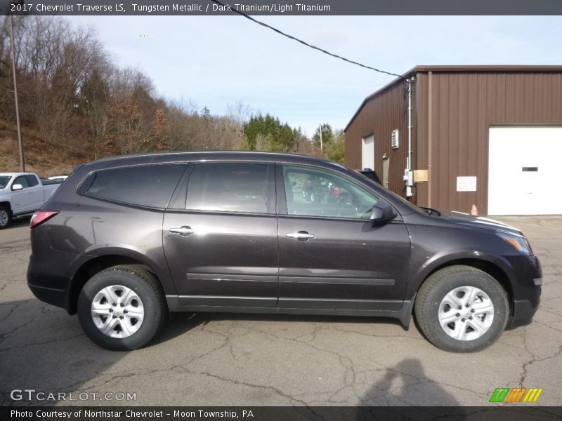 Tungsten Metallic / Dark Titanium/Light Titanium 2017 Chevrolet Traverse LS
