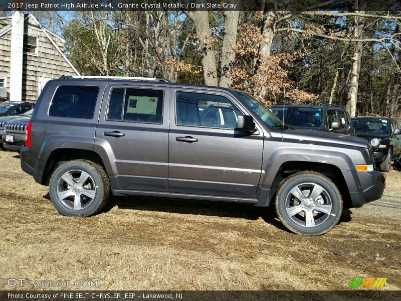 Granite Crystal Metallic / Dark Slate Gray 2017 Jeep Patriot High Altitude 4x4
