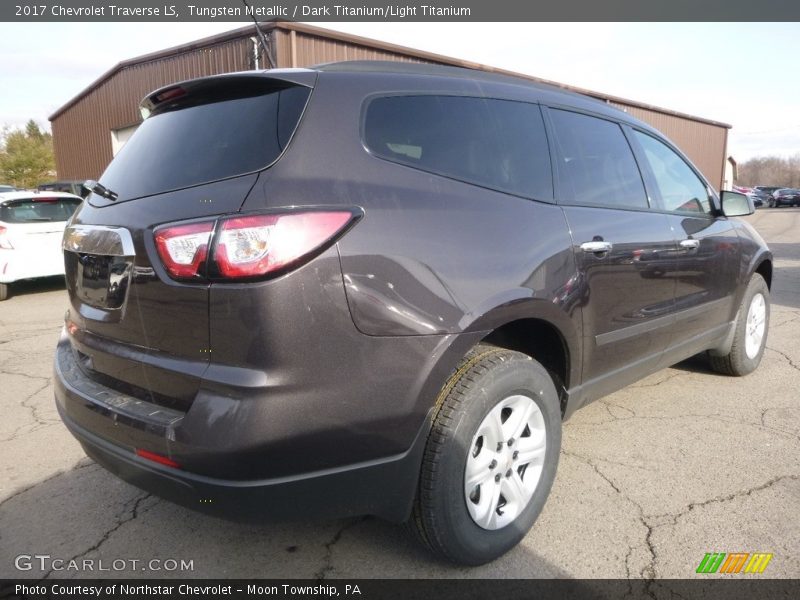 Tungsten Metallic / Dark Titanium/Light Titanium 2017 Chevrolet Traverse LS