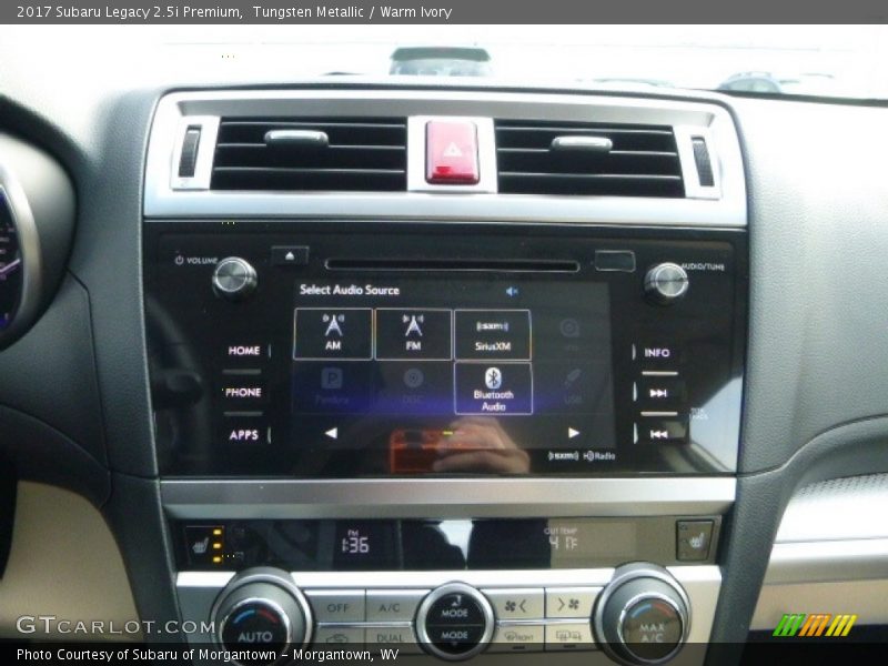 Tungsten Metallic / Warm Ivory 2017 Subaru Legacy 2.5i Premium