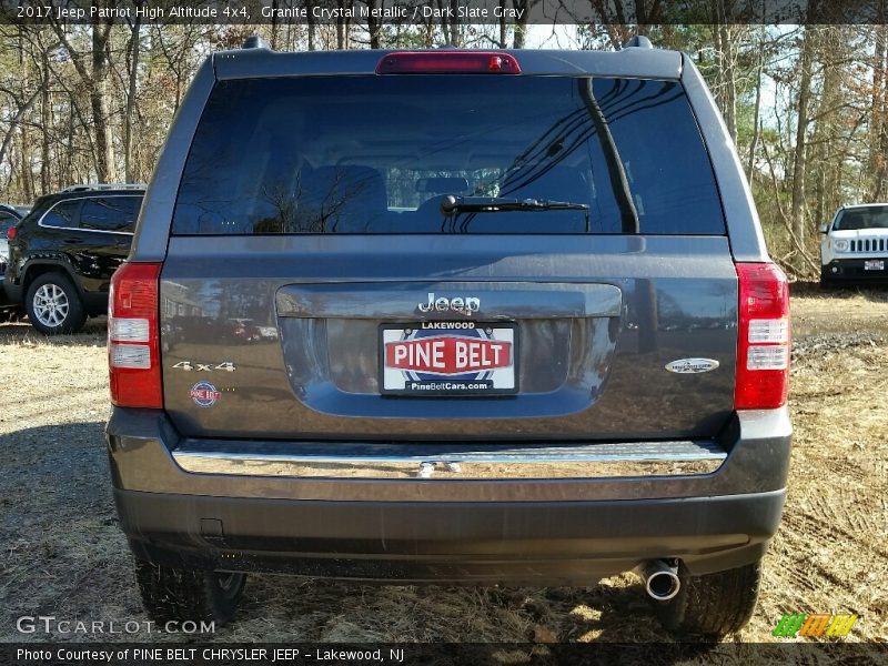 Granite Crystal Metallic / Dark Slate Gray 2017 Jeep Patriot High Altitude 4x4