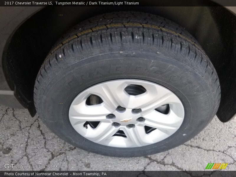 Tungsten Metallic / Dark Titanium/Light Titanium 2017 Chevrolet Traverse LS