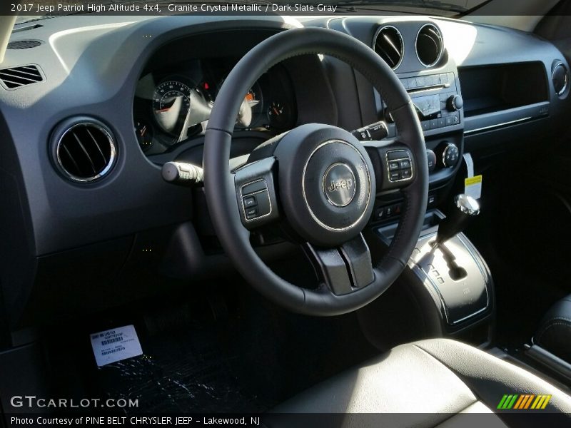 Granite Crystal Metallic / Dark Slate Gray 2017 Jeep Patriot High Altitude 4x4