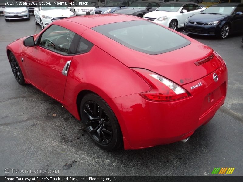 Magma Red / Black 2016 Nissan 370Z Coupe