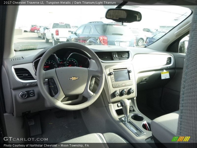 Tungsten Metallic / Dark Titanium/Light Titanium 2017 Chevrolet Traverse LS