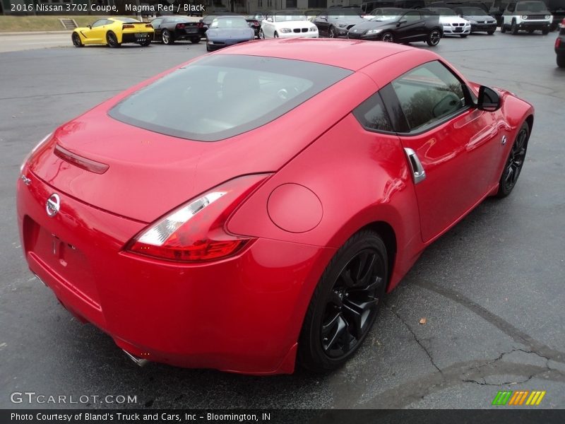 Magma Red / Black 2016 Nissan 370Z Coupe