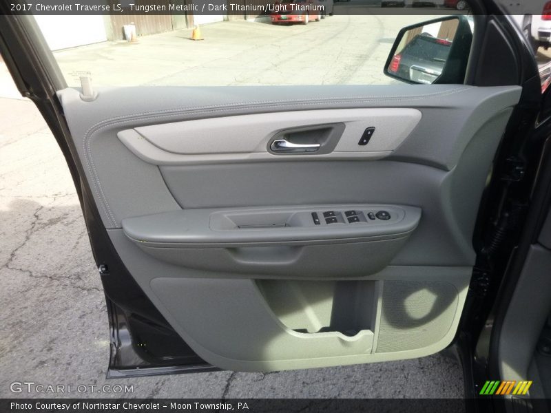 Tungsten Metallic / Dark Titanium/Light Titanium 2017 Chevrolet Traverse LS