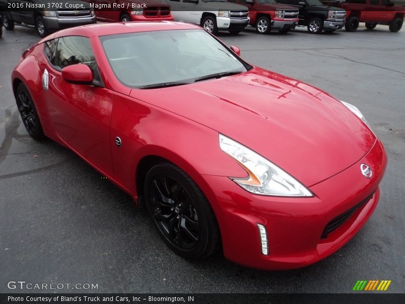 Magma Red / Black 2016 Nissan 370Z Coupe