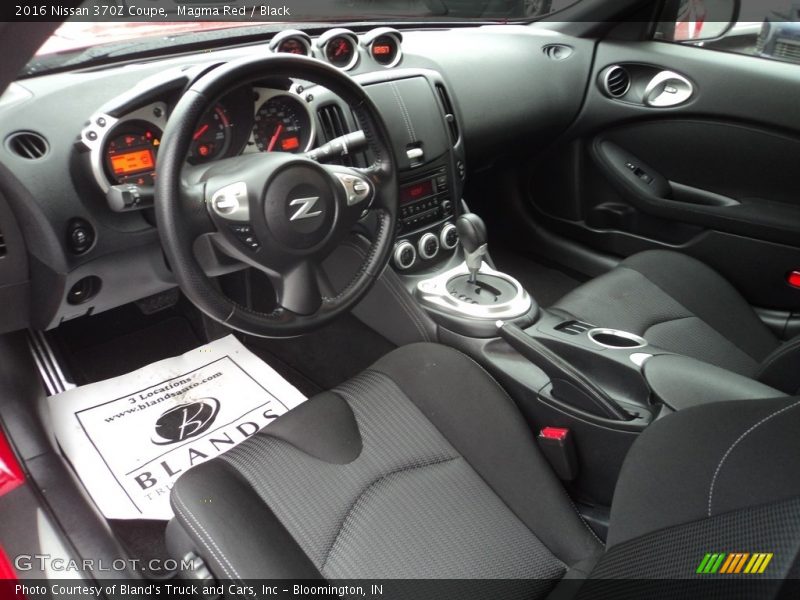 Magma Red / Black 2016 Nissan 370Z Coupe