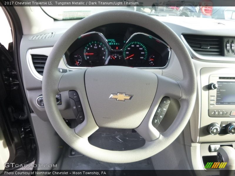 Tungsten Metallic / Dark Titanium/Light Titanium 2017 Chevrolet Traverse LS