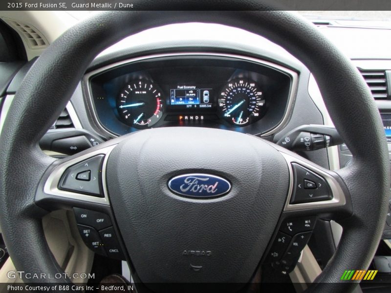 Guard Metallic / Dune 2015 Ford Fusion SE