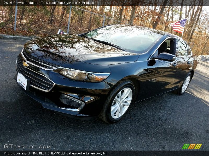 Mosaic Black Metallic / Jet Black 2016 Chevrolet Malibu LT