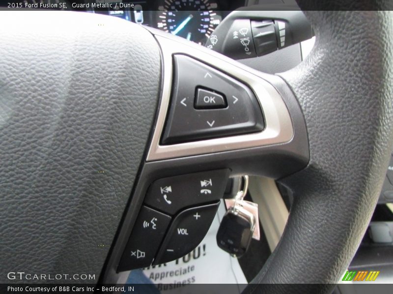 Guard Metallic / Dune 2015 Ford Fusion SE