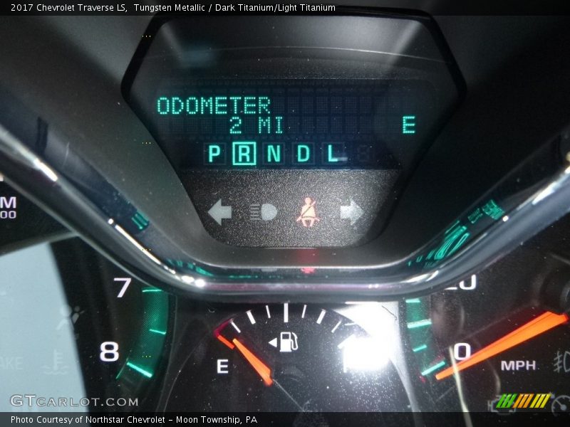 Tungsten Metallic / Dark Titanium/Light Titanium 2017 Chevrolet Traverse LS