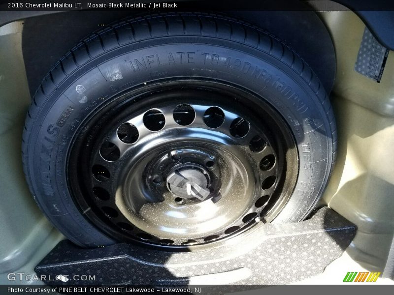 Mosaic Black Metallic / Jet Black 2016 Chevrolet Malibu LT