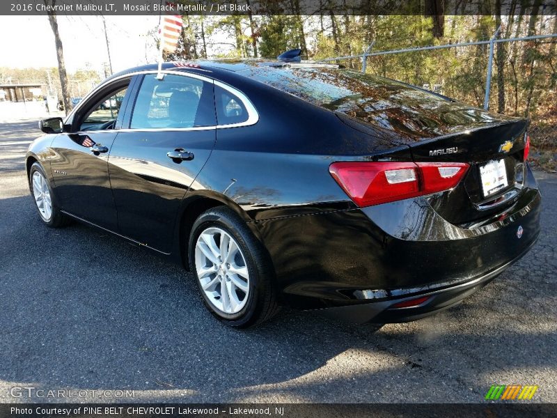 Mosaic Black Metallic / Jet Black 2016 Chevrolet Malibu LT