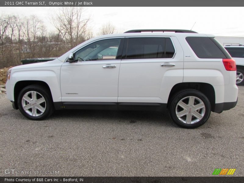 Olympic White / Jet Black 2011 GMC Terrain SLT