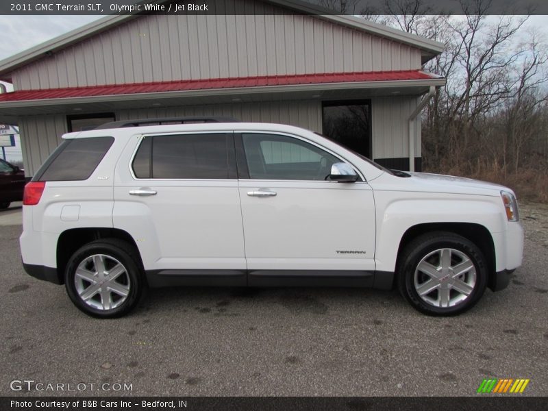 Olympic White / Jet Black 2011 GMC Terrain SLT