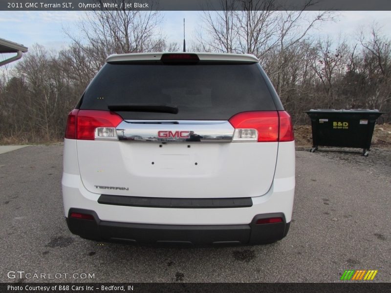 Olympic White / Jet Black 2011 GMC Terrain SLT