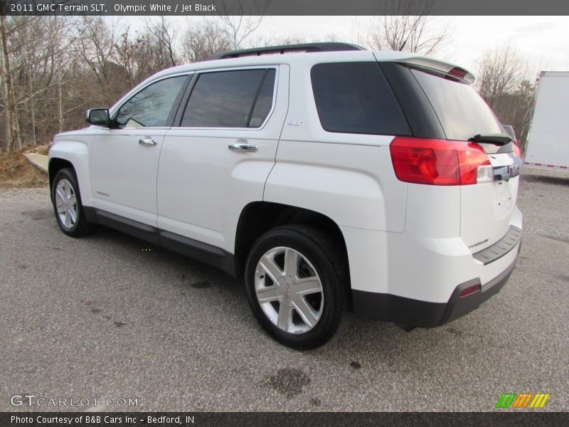 Olympic White / Jet Black 2011 GMC Terrain SLT