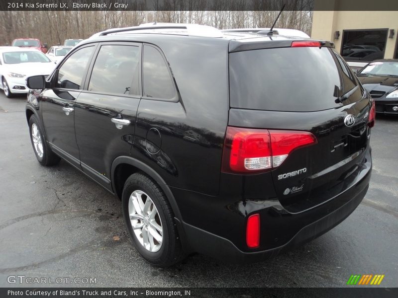 Ebony Black / Gray 2014 Kia Sorento LX