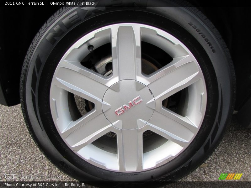 Olympic White / Jet Black 2011 GMC Terrain SLT