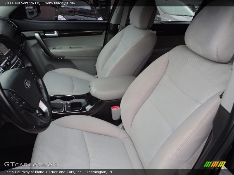 Ebony Black / Gray 2014 Kia Sorento LX