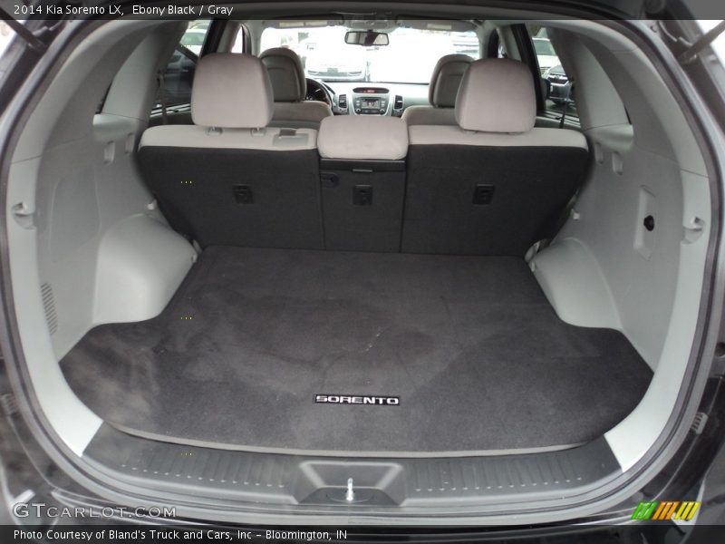 Ebony Black / Gray 2014 Kia Sorento LX