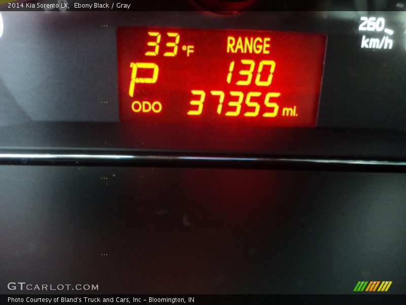 Ebony Black / Gray 2014 Kia Sorento LX