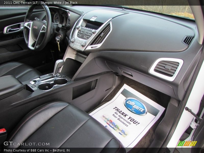 Olympic White / Jet Black 2011 GMC Terrain SLT