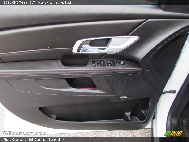 Olympic White / Jet Black 2011 GMC Terrain SLT