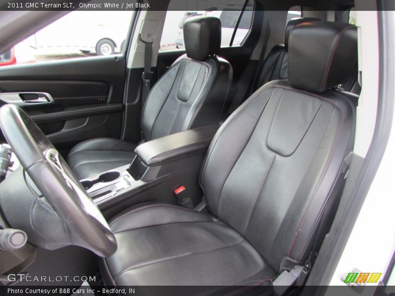 Olympic White / Jet Black 2011 GMC Terrain SLT