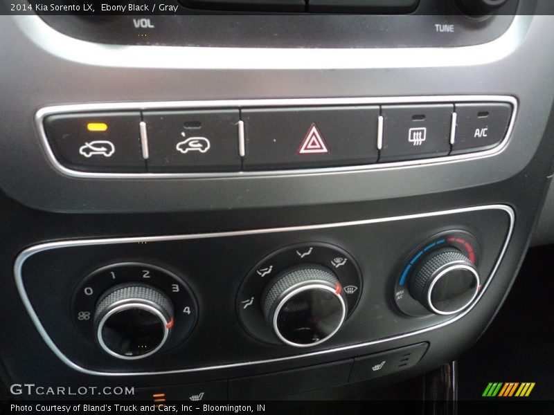 Ebony Black / Gray 2014 Kia Sorento LX
