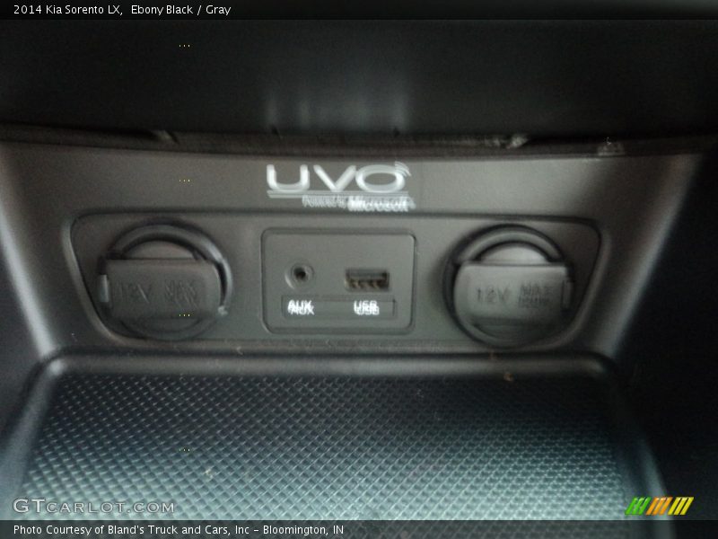 Ebony Black / Gray 2014 Kia Sorento LX