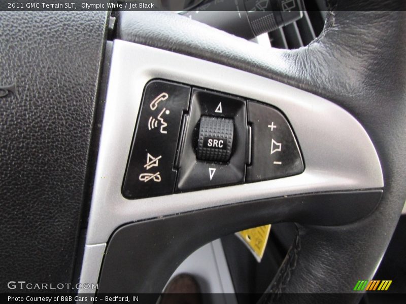 Olympic White / Jet Black 2011 GMC Terrain SLT