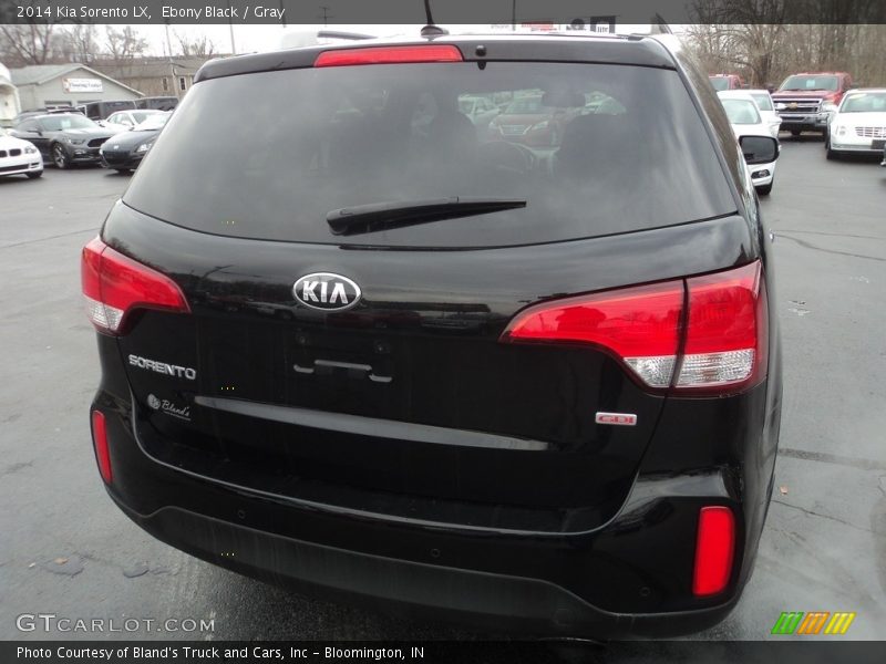 Ebony Black / Gray 2014 Kia Sorento LX