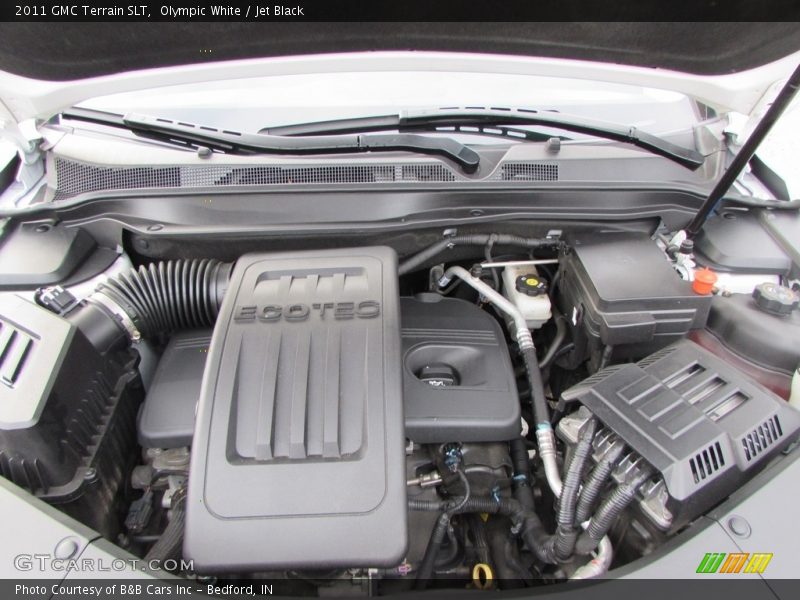 Olympic White / Jet Black 2011 GMC Terrain SLT