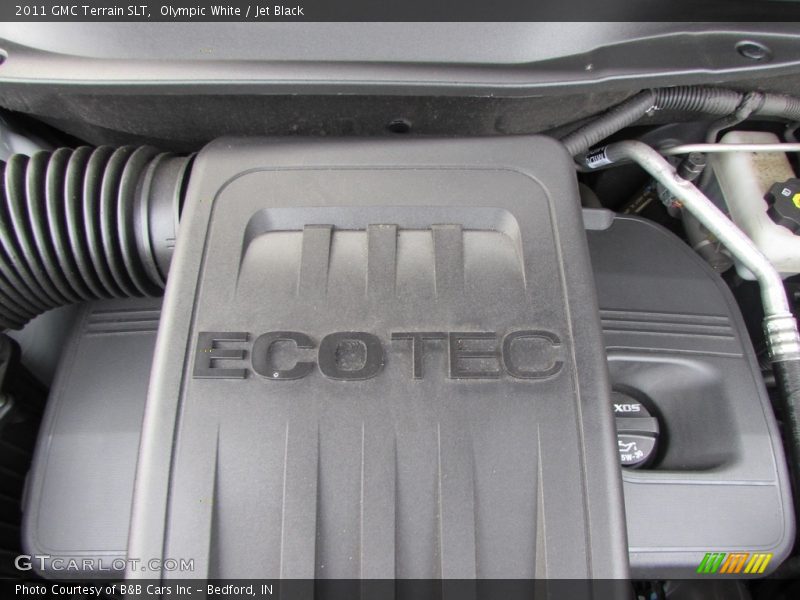 Olympic White / Jet Black 2011 GMC Terrain SLT